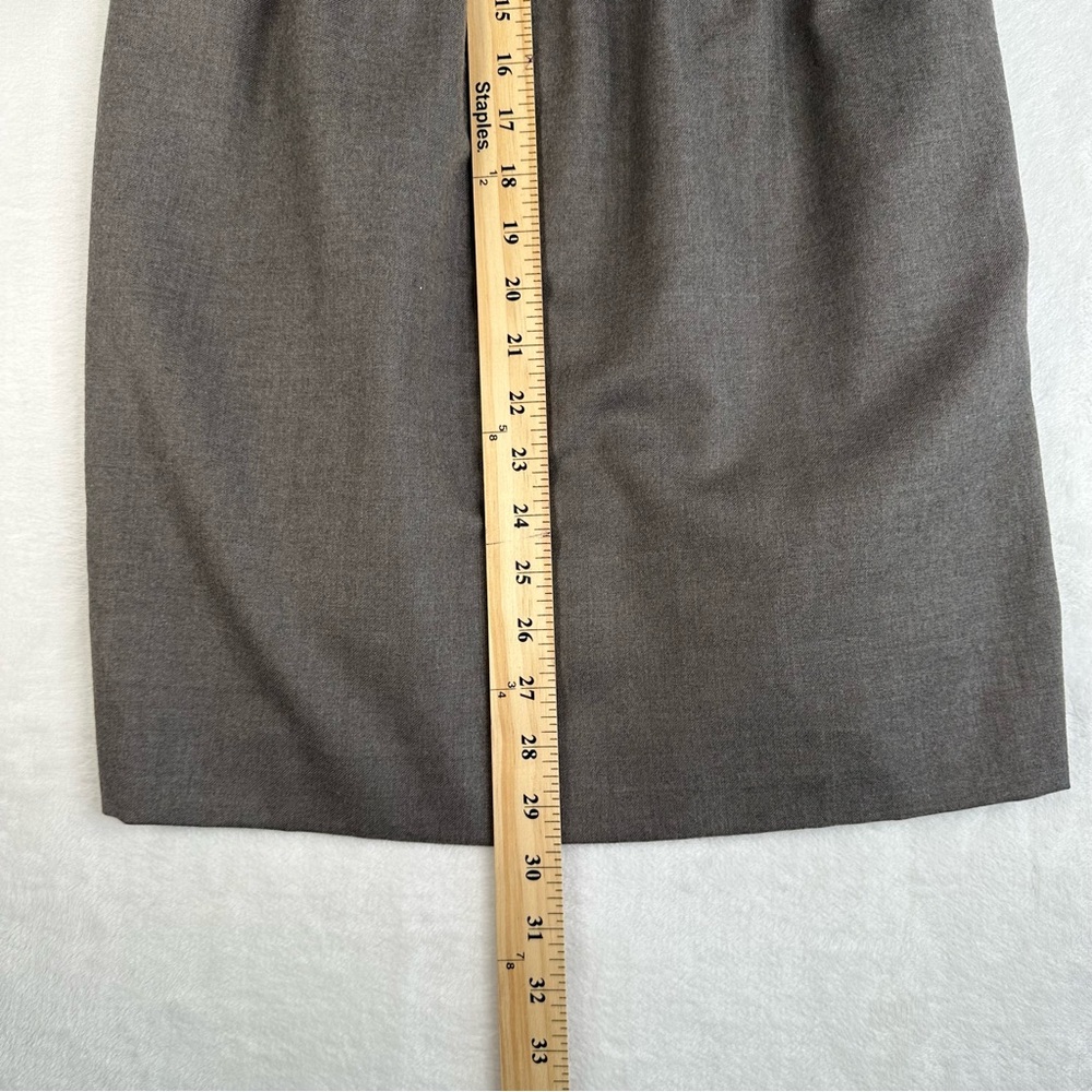 J Crew "Aurelia" Beaded Silk Couplet Sleeveless Cocktail Dress Gray Size 8 NEW - Picture 4 of 10